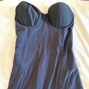 Naomi & Nicole Strapless Underwire bra Body Shaper Black 40C